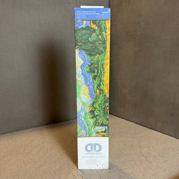 NEW Diamond Dotz Facet Art Kit Wheat Fields Van Gogh DD9.024 20"x15.4" - Picture 1 of 8
